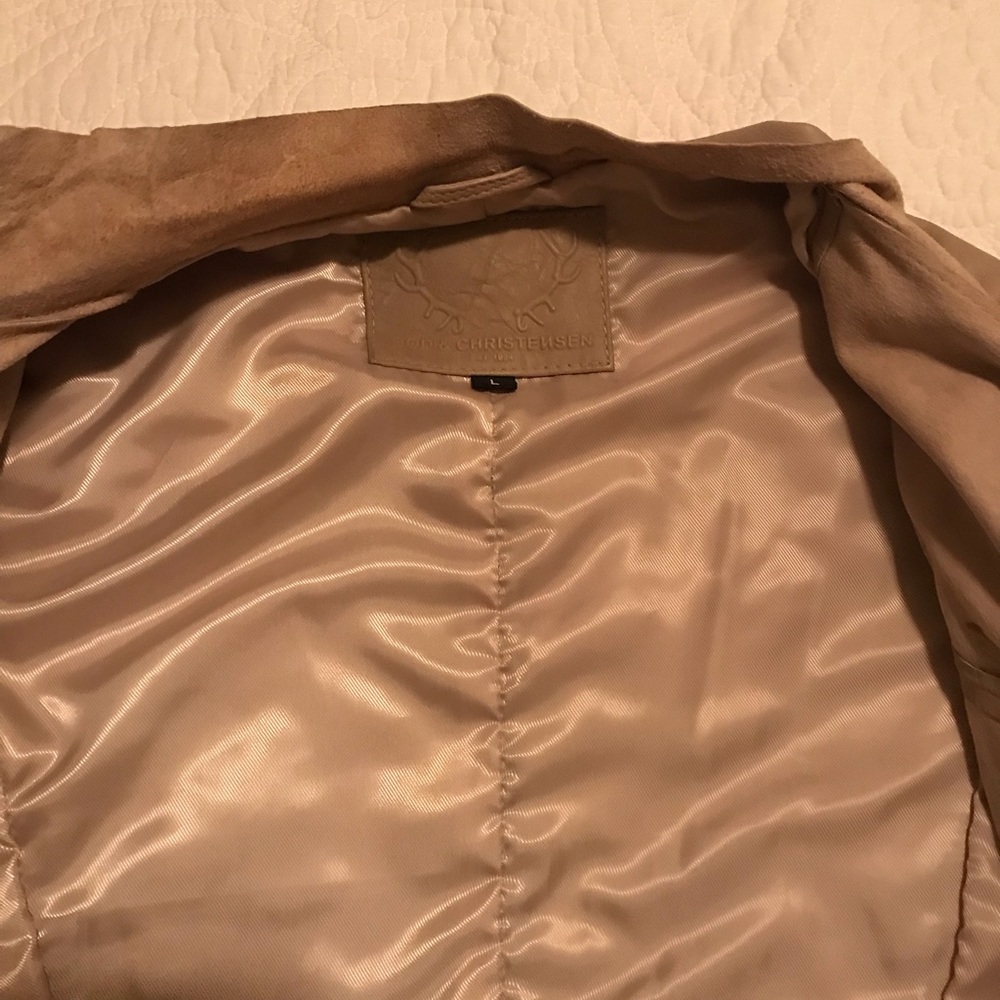 Designer Leather Jacket - Picture 2 of 3